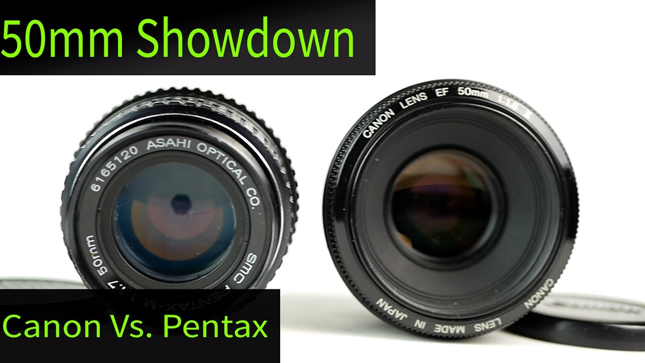 Pentax 50mm f1.7 vs Canon 50mm f1.8