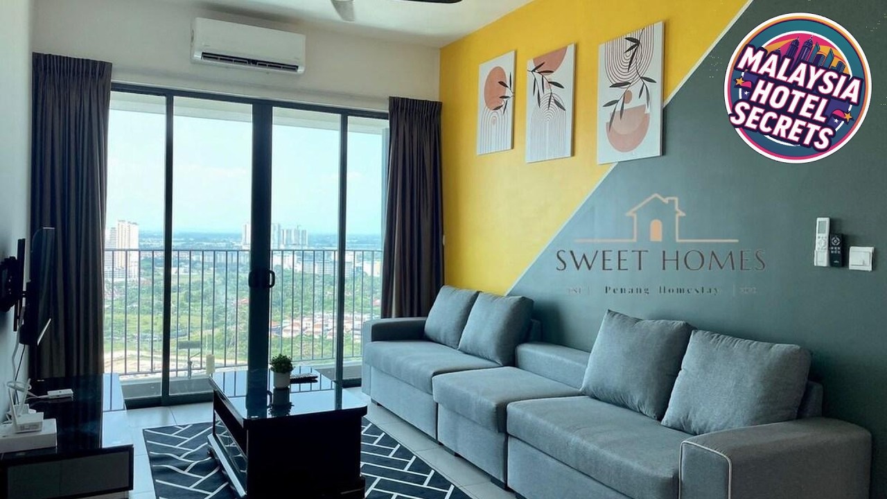 CozySuite3R2B#5min to Penang Bridge | Penang, Malaysia | Hotel Review ⭐