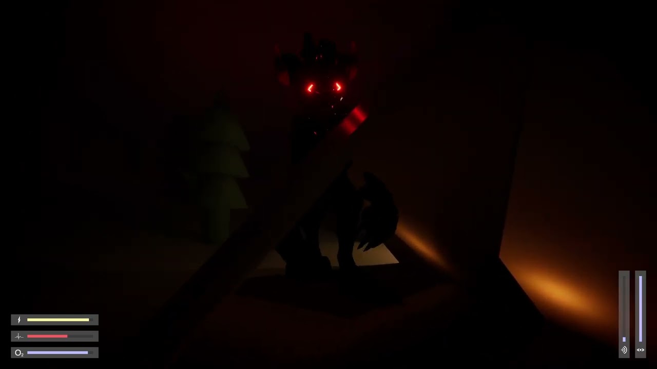 Lost in the woods with a giant hungry female monster