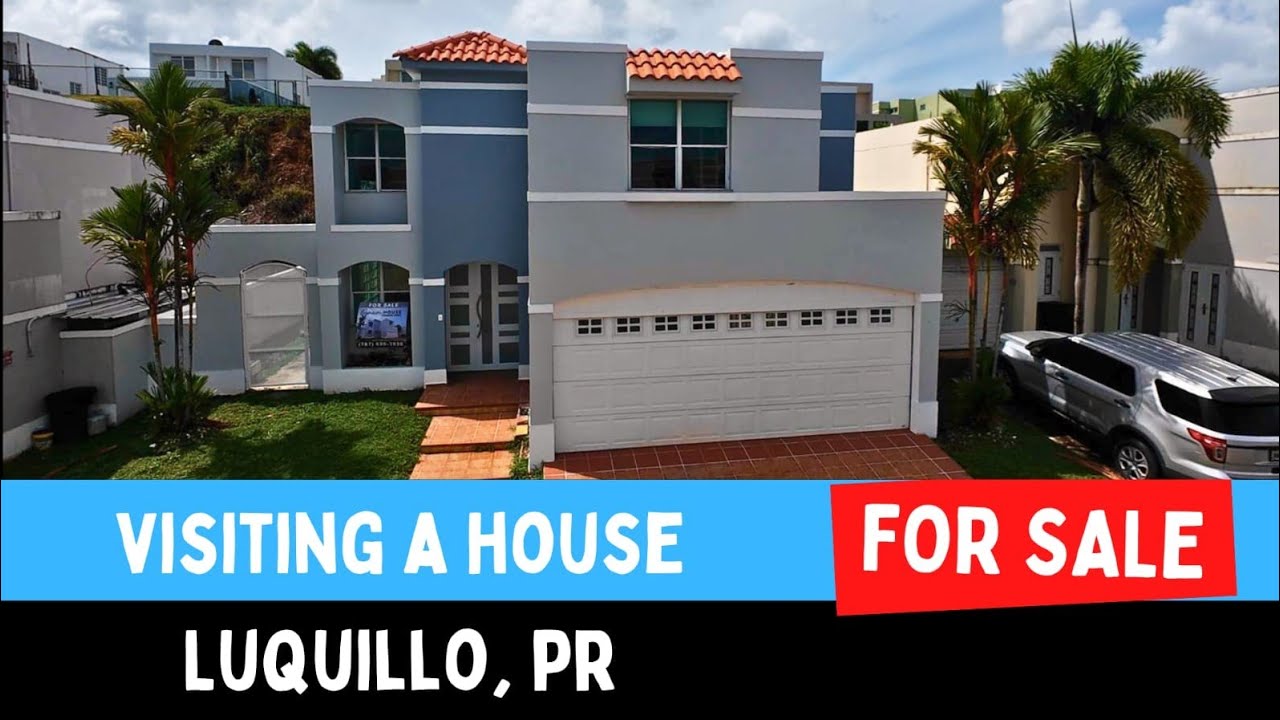Visité casa a la venta en Luquillo PR con control de acceso 2025