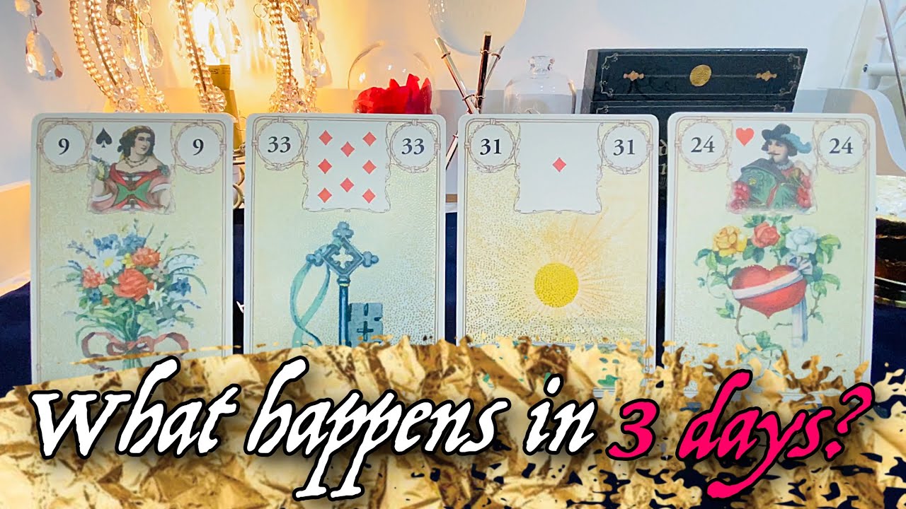 PICK A CARD 😍 What happens in 3 DAYS? ✨