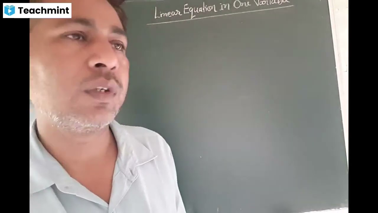 Math class [8] Linear equation in one variable 