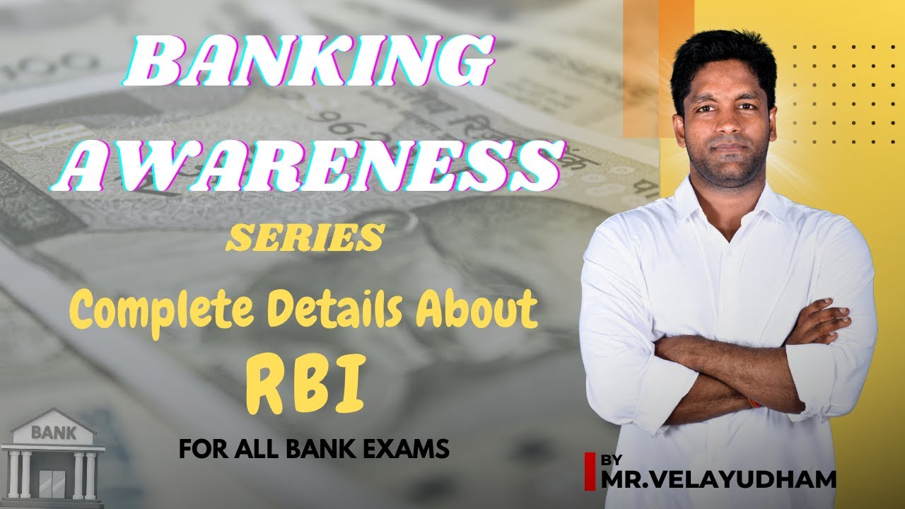 Banking Awareness Series | Complete details about RBI | In tamil