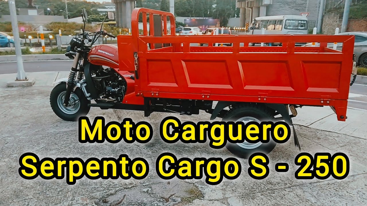 Mi experiencia con la Moto Cargo Serpento 250 después de 1 mes 🏍
