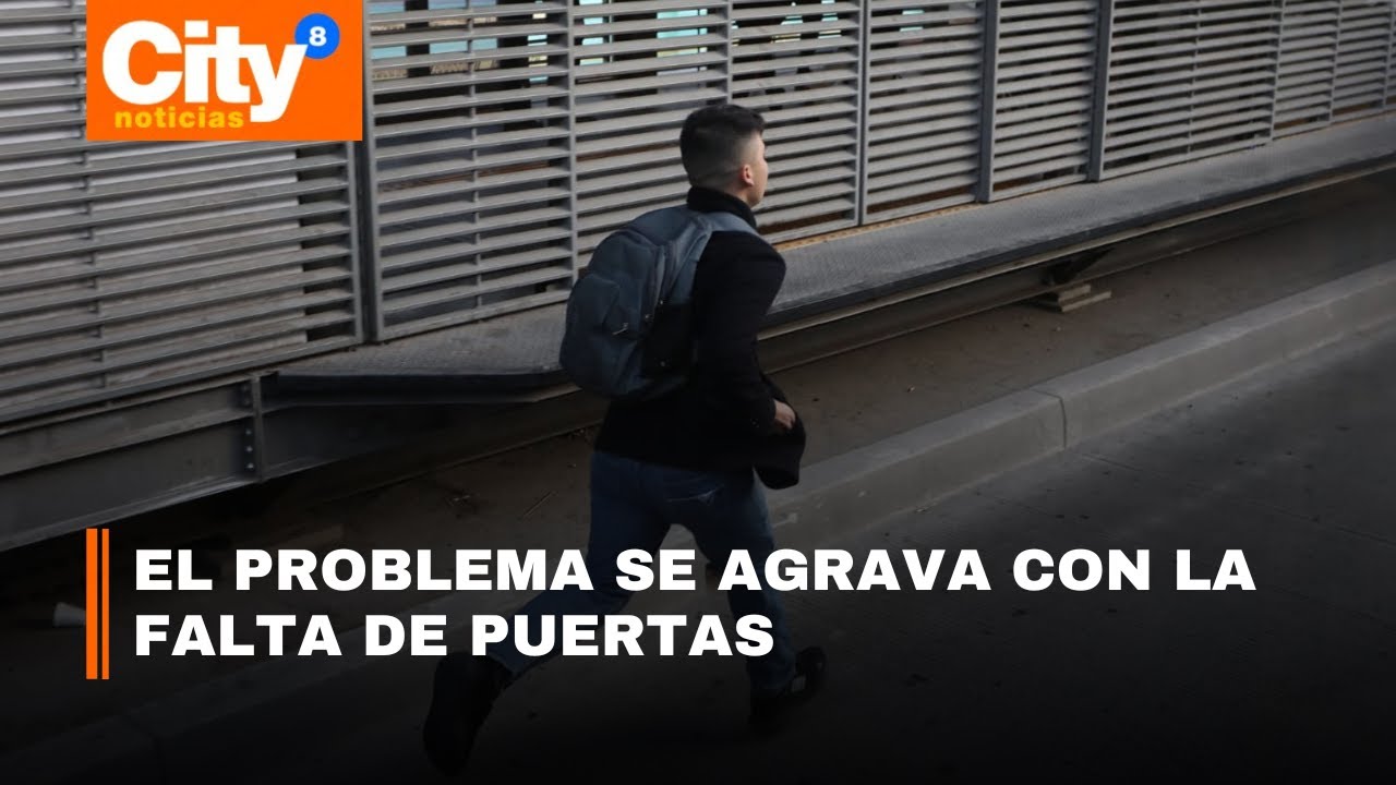 ¡Así se cuelan en TransMilenio! Imprudencias y riesgos en la Av. Caracas | CityTv