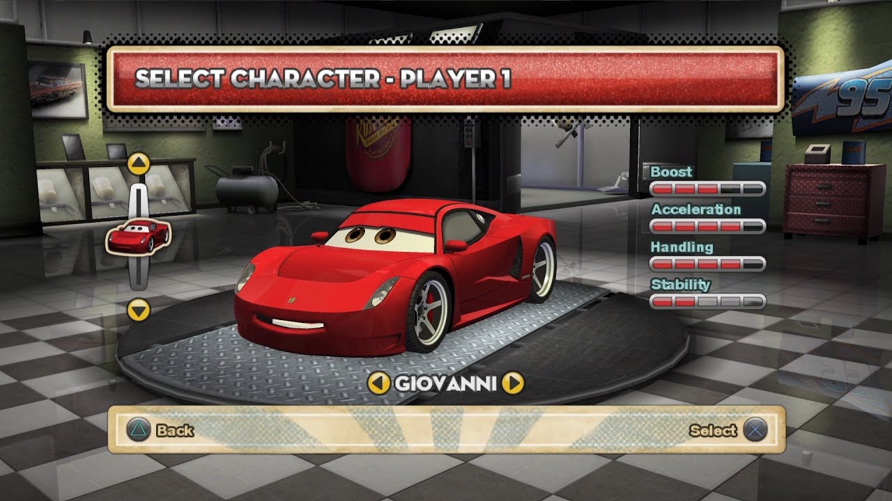 Cars Mater-National PS3 - Giovanni Gameplay (RPCS3)