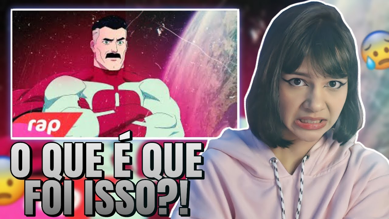 (REACT) Rap do Omni-Man - OLHEM PRO CÉU - (Invencível) - (7Minutoz)
