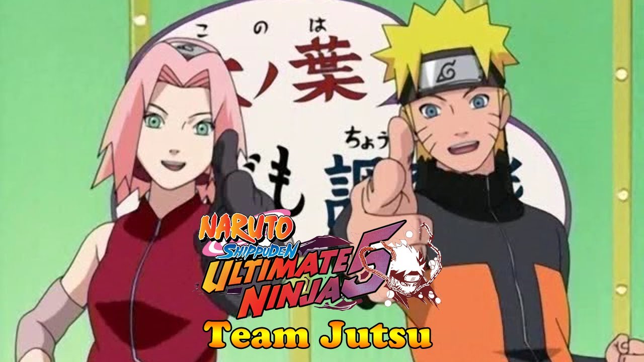 Naruto Shippuden Ultimate Ninja 5 All Team Jutsu