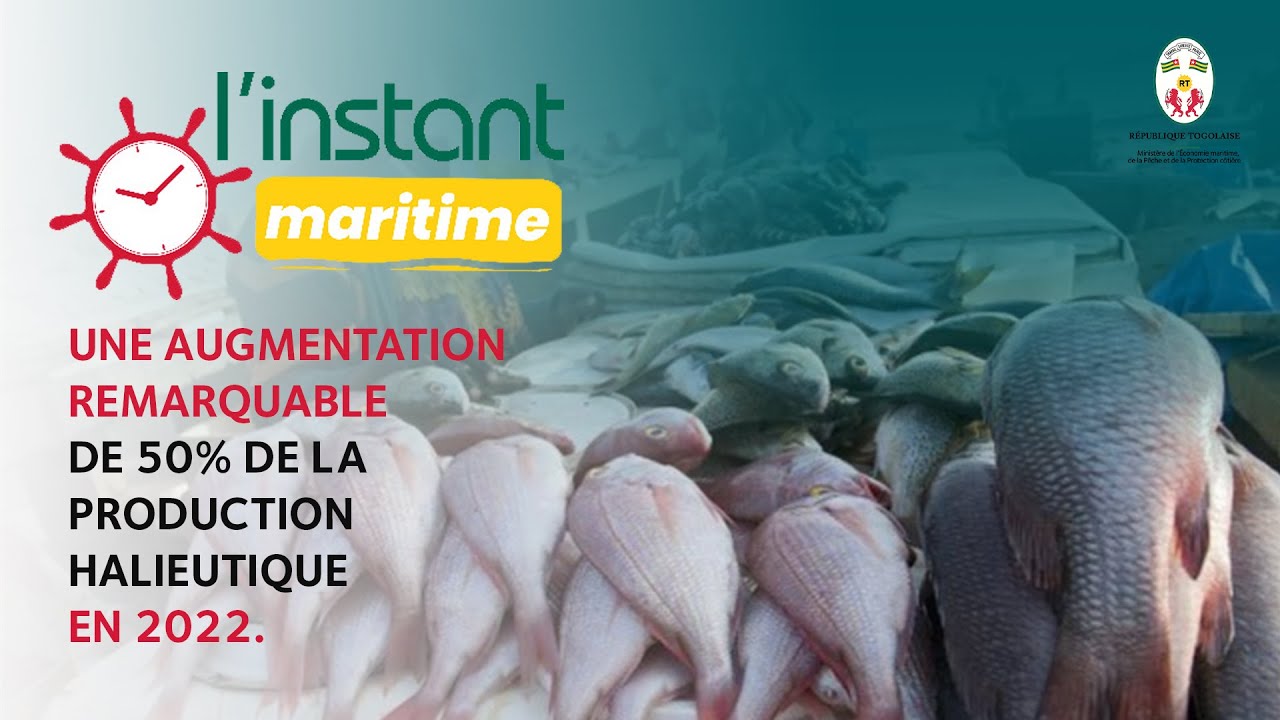 TogoPêche  Une augmentation remarquable de 50% de la production halieutique en 2022