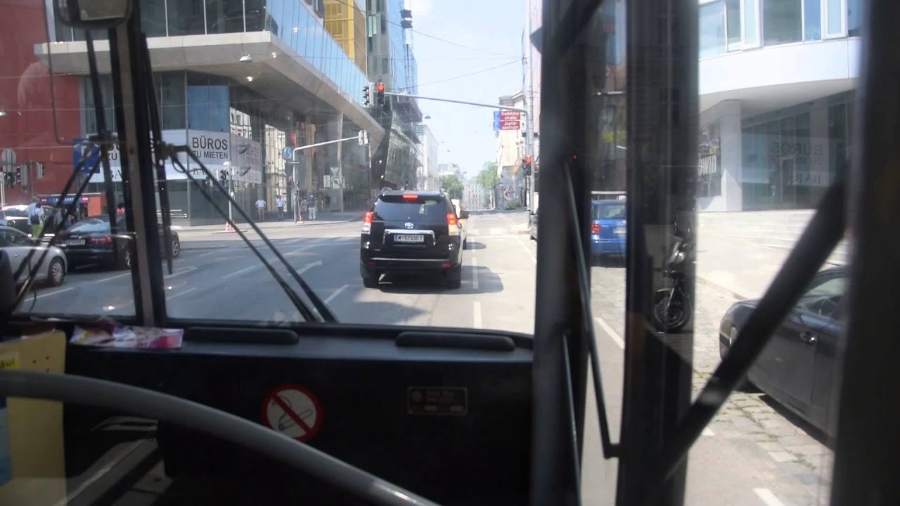 Linie 78M von Verkehrsmuseum bis Schwedenplatz Mitfahrt LU 200