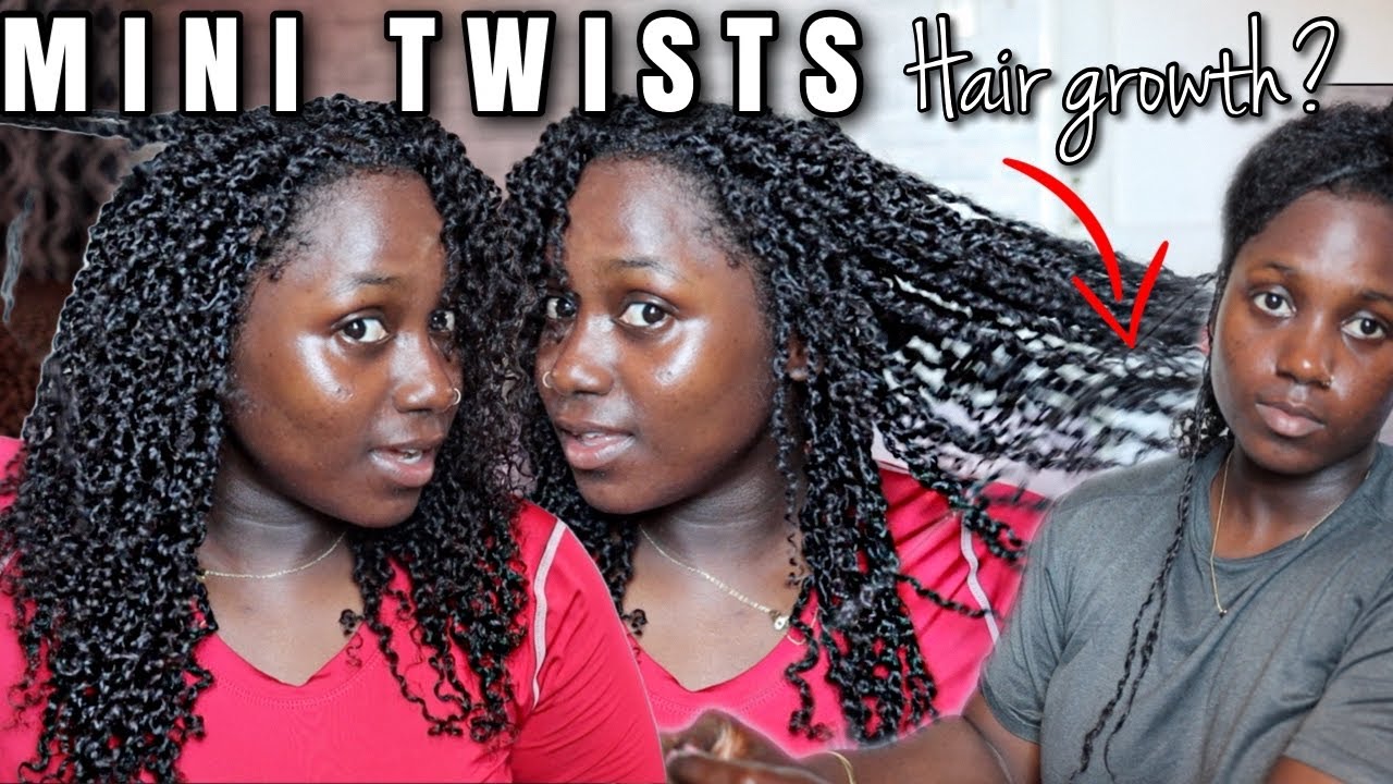 THE ULTIMATE HAIR GROWTH HAIRSTYLE?! Mini Twists on Natural Hair