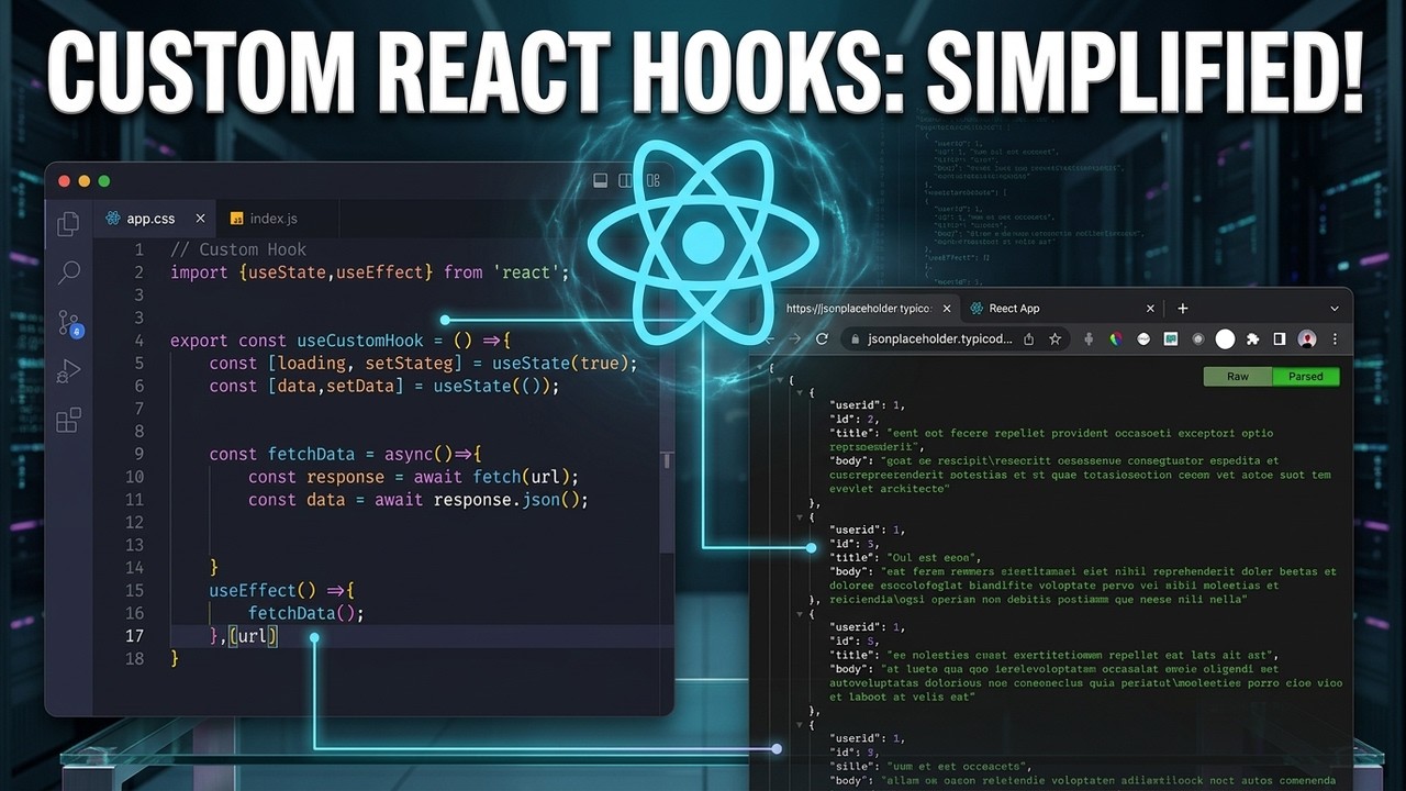 React Custom Hooksကိုဘယ်လိုဖန်တီးမလဲ