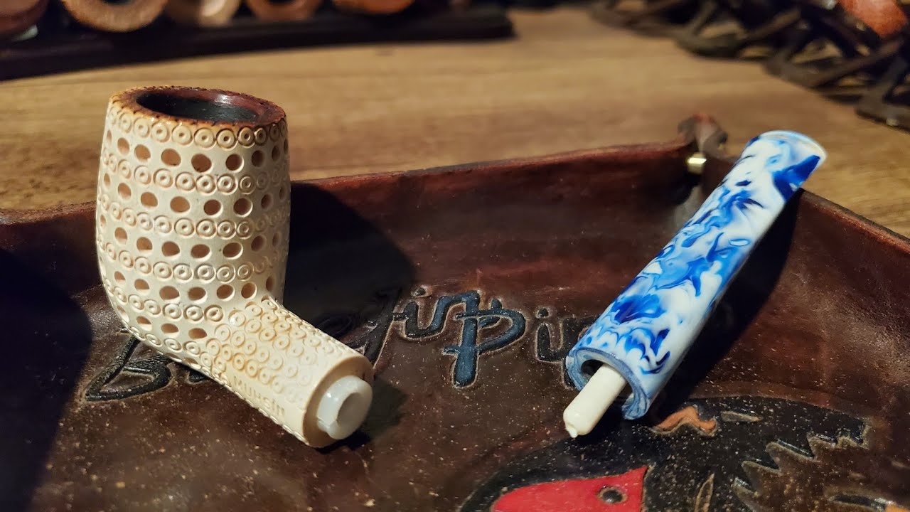 Fixing a Meerschaum push/pull tenon