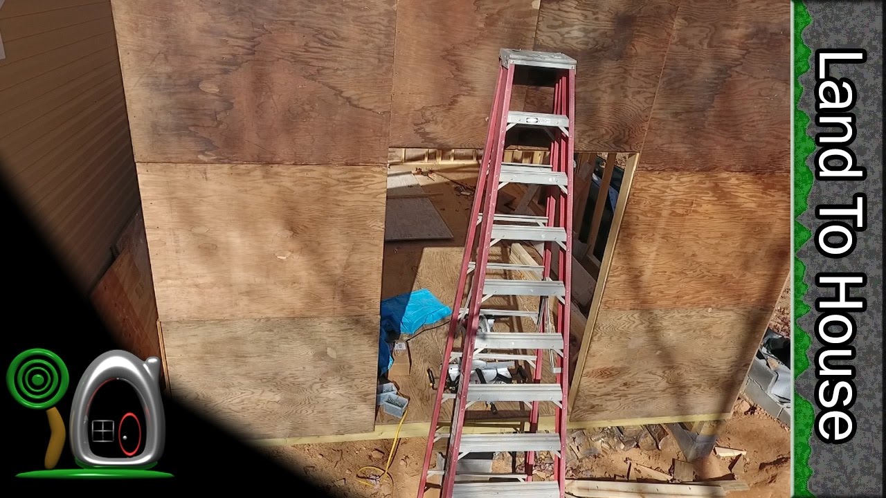 Wall Sheathing - Build a Workshop #10