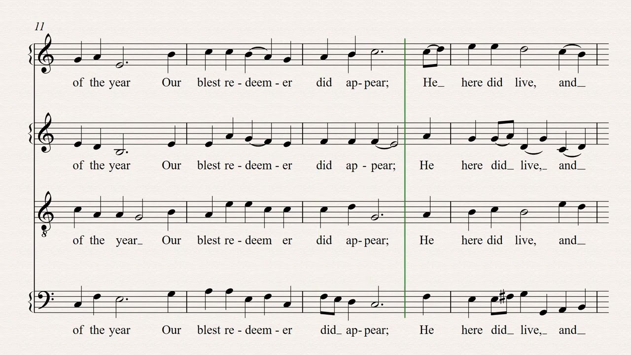 The truth from above Tenor