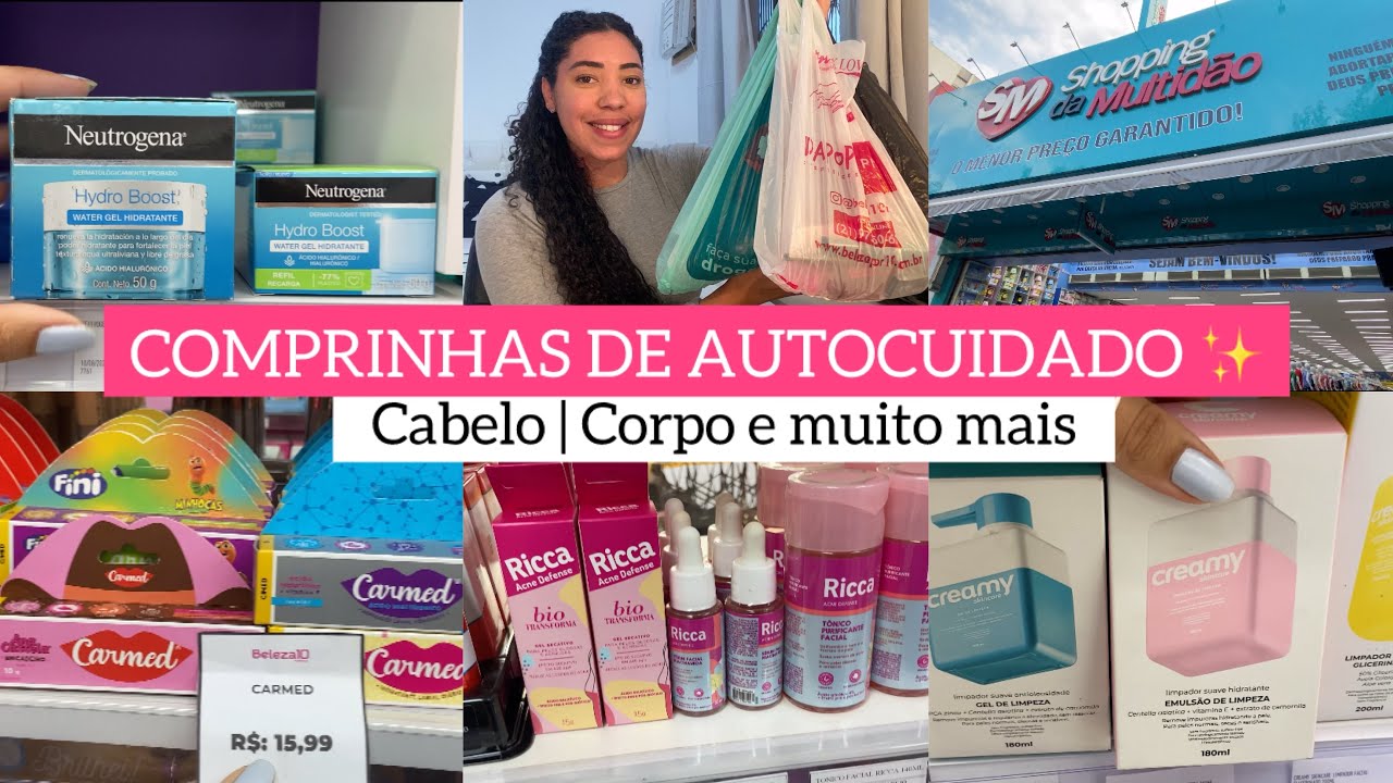 COMPRINHAS DE AUTOCUIDADO | SHOPPING DA MULTIDÃO | FARMÁCIA
