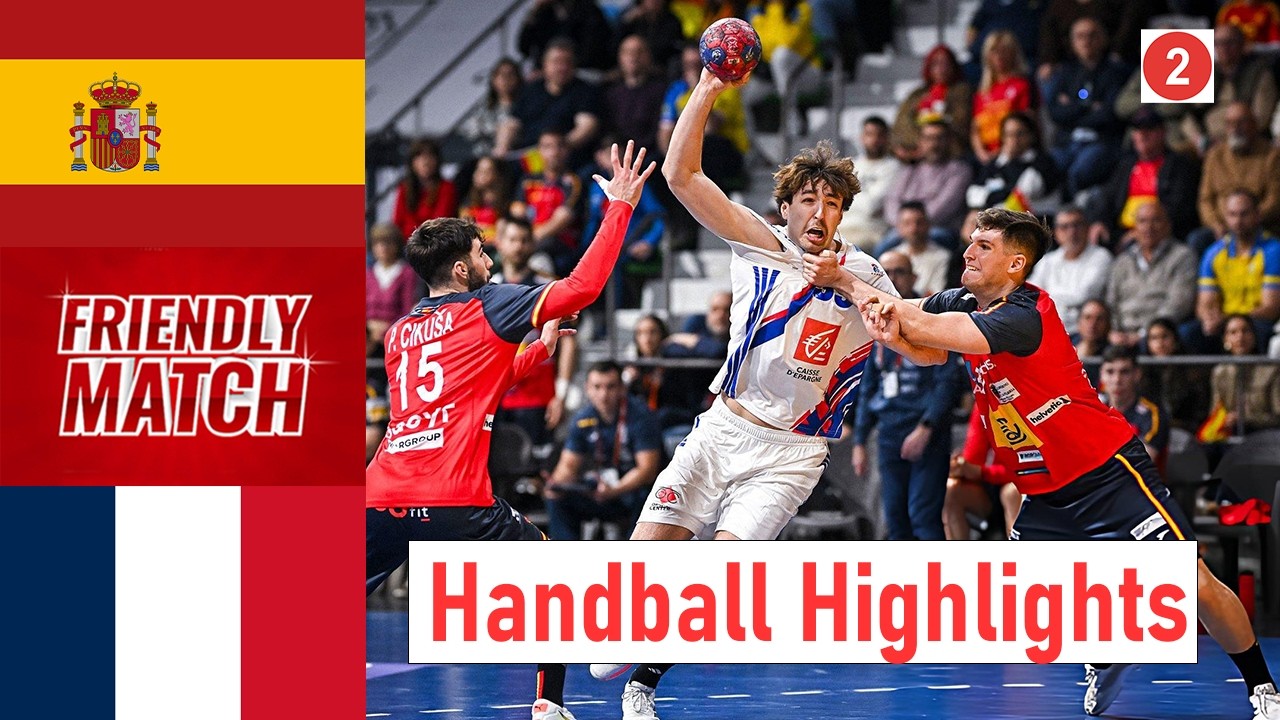 INSANE FINISH! 😱 Spain vs France (2) | Handball Highlights Ciudad Real 2026 🔥