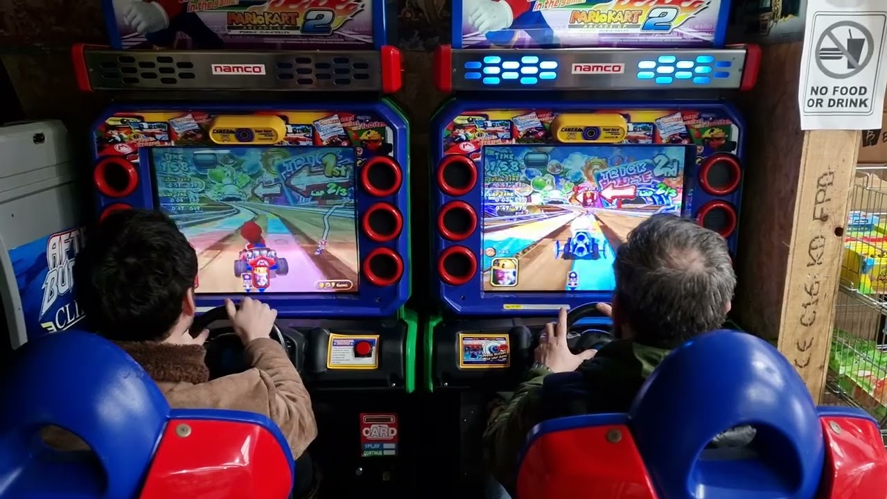 Mario Kart GP 2 arcade machine is now in Forgotten Worlds!
