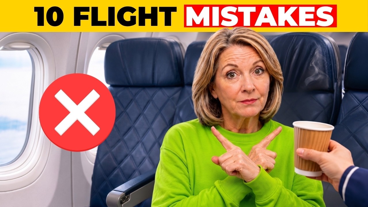 Flying Over 65? 10 Airplane Mistakes You Should NEVER Make in 2026