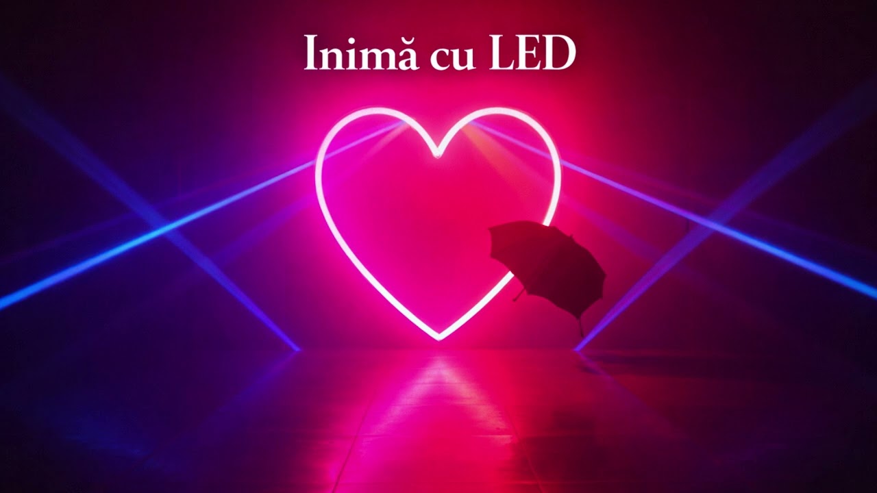 Inimă cu LED 💓💡🔥 – România Party / Manele Moderne (AI Original)