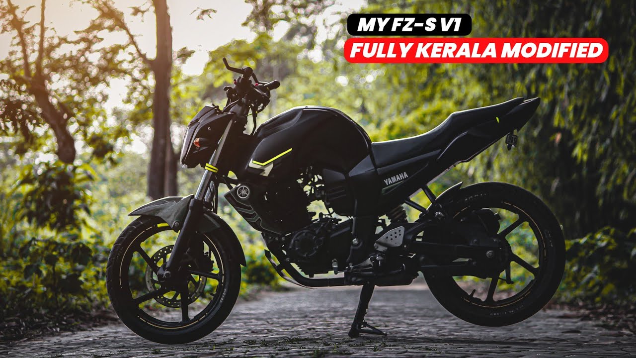FULLY KERALA MODIFIED YAMAHA FZ-S V1😈💥