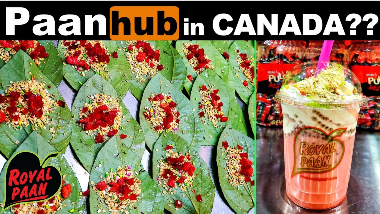 Authentic PAAN in Toronto ! | Royal Paan - Pickering | CANADA FOOD TOUR | TORONTO | TAMIL