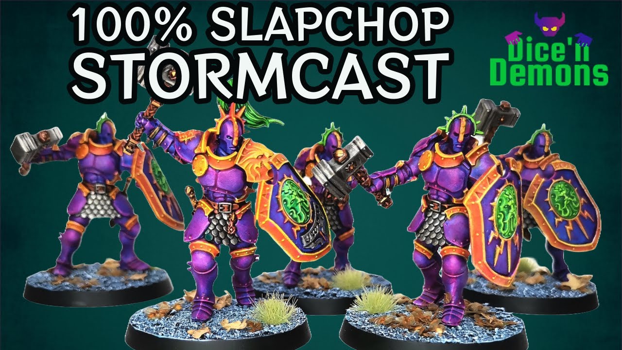 Slapchop painting tutorial for Stormcast Liberators for Warhammer Age of Sigmar from Games Workshop