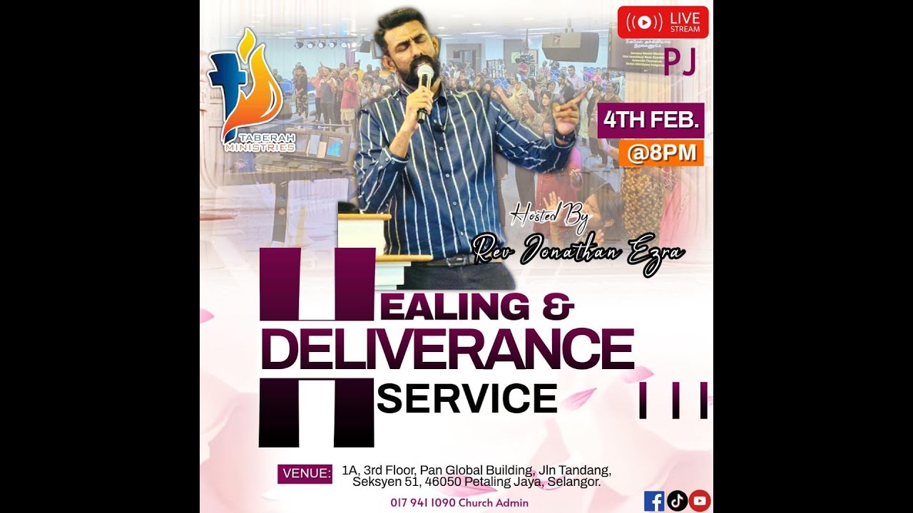 Healing & Deliverance Service | 4th February 2026| Rev Jonathan Ezra