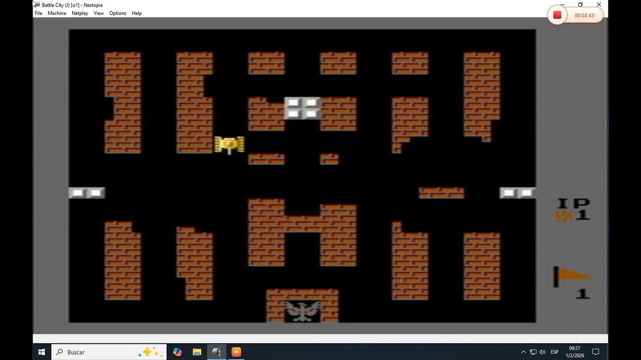 Battle City (Nintendo) gameplay