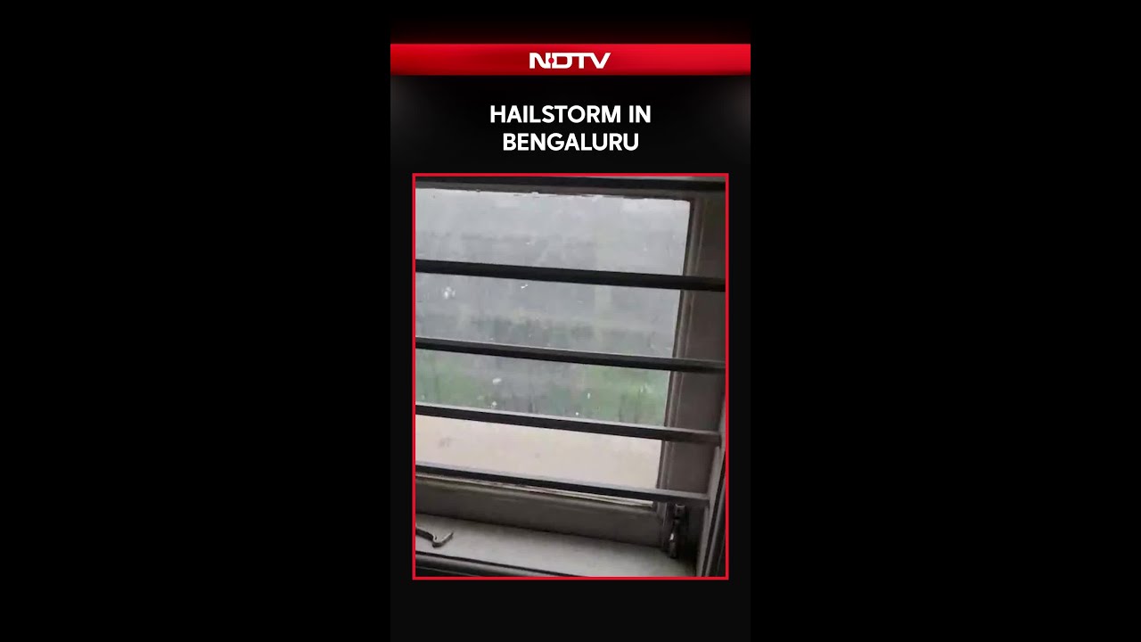Bengaluru News | Bengaluru Hailstorm: Sudden Hailstorm Batters Bengaluru