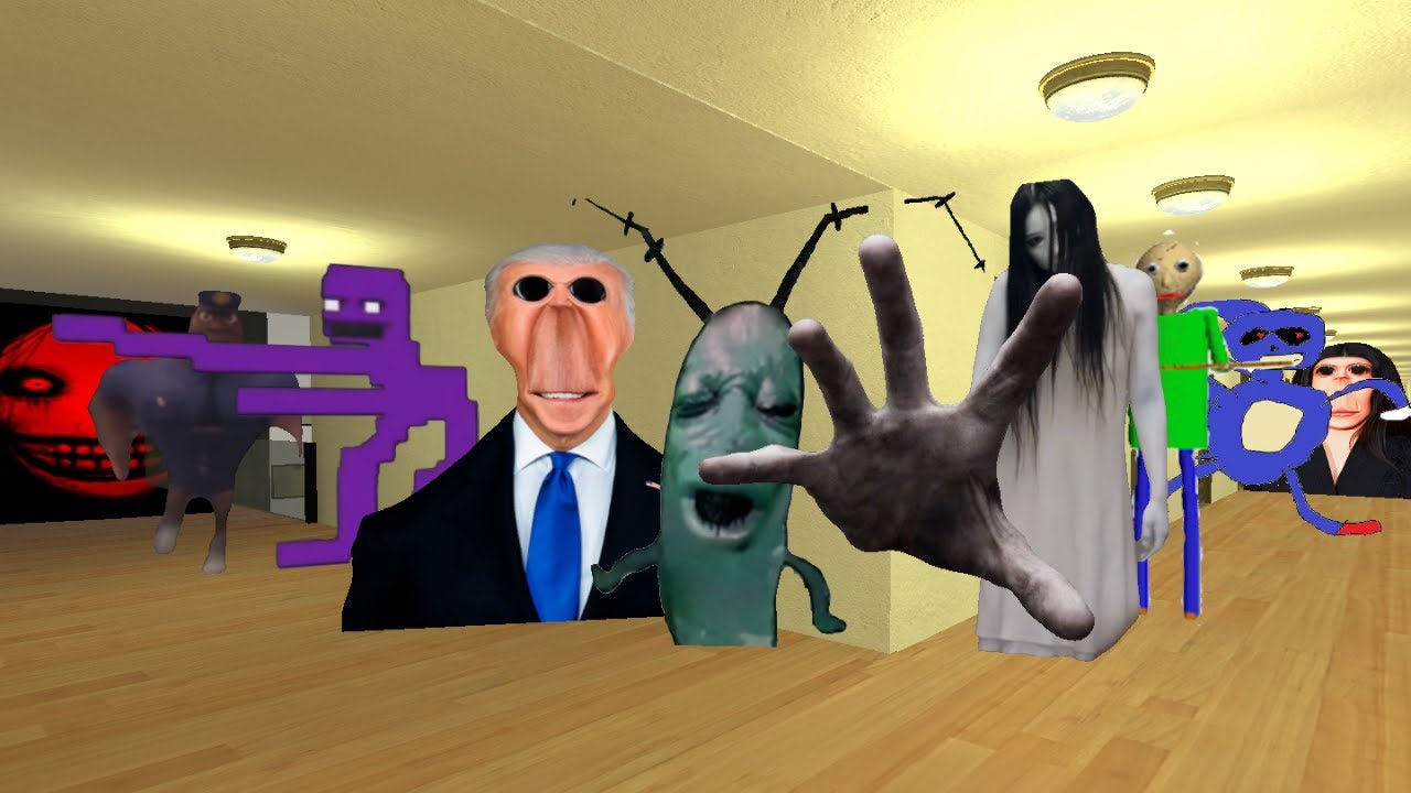 HAND 1,KAYAKO SHEAK,BALDI AND OTHER'S NEXTBOT IN THE GMOD #Gmod #Gmod_Hunter