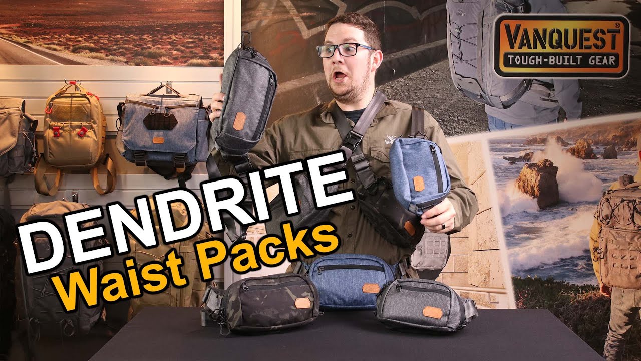 VANQUEST: DENDRITE Waist Pack, 90's Hip Packs Are Back!
