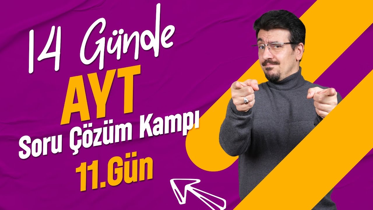 AYT Kimya Soru Çözümü Kampı | AYT Kimya 11. GÜN | 11.sınıf Kimya -Hidrokarbonlar