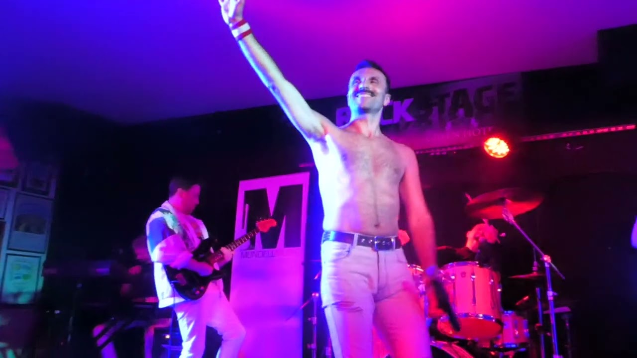 Flash (Queen Tribute) - We Are The Champions - Live at Backstage at the Green, Kinross 01.04.2022