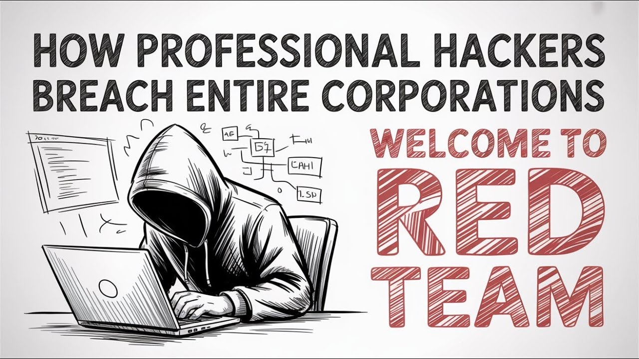 How Professional Hackers BREACH Entire Corporations: The Red Team Lifecycle Revealed