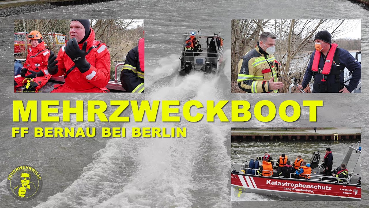 Mehrzweckboot - Wasserrettungs-Einsatz LIVE!! - Fahrzeugkunde