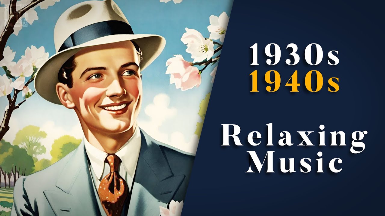 Enjoy Spring With Relaxing Vintage Music 🌷📻 | 1930s / 1940s Nostalgic Swing & Jazz | 1 Hour