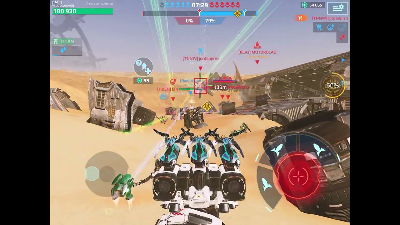 Time for a difficult push. War Robots 