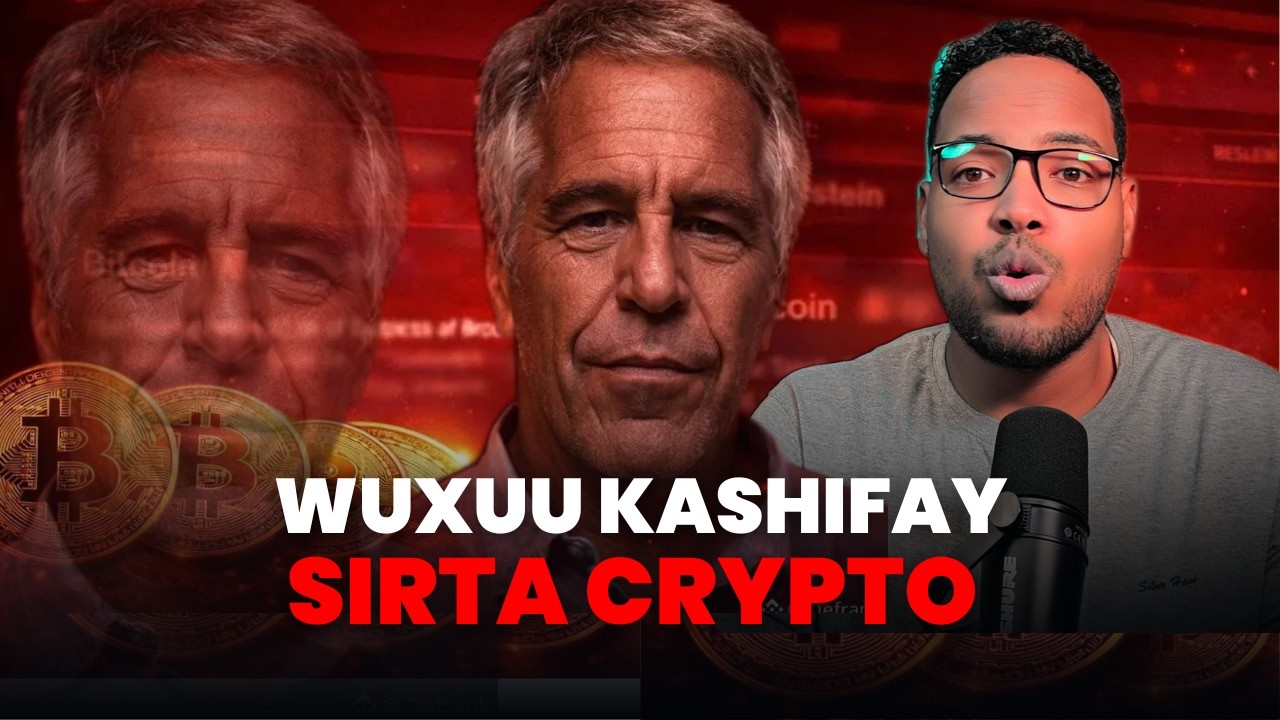 Faylasha EPSTEIN oo qarxiyay sirta Crypto!  Yaa sameeyey Bitcoin?