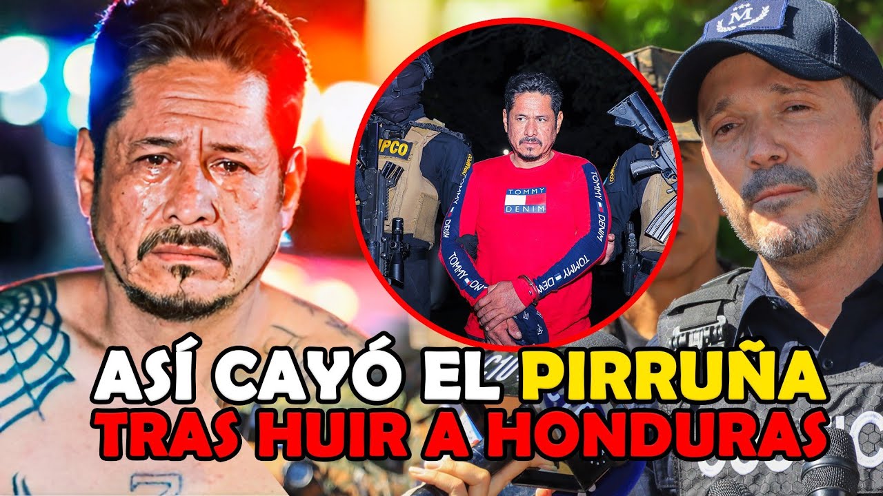 Intentó burlar a Nayib Bukele huyendo a Honduras, pero terminó capturado y enviado al temido CECOT