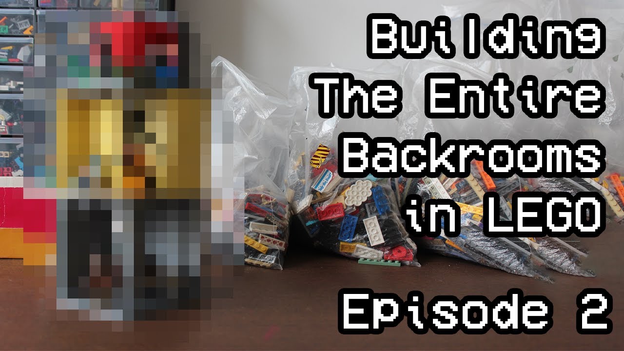 Building the ENTIRE Backrooms in LEGO // Episode 2