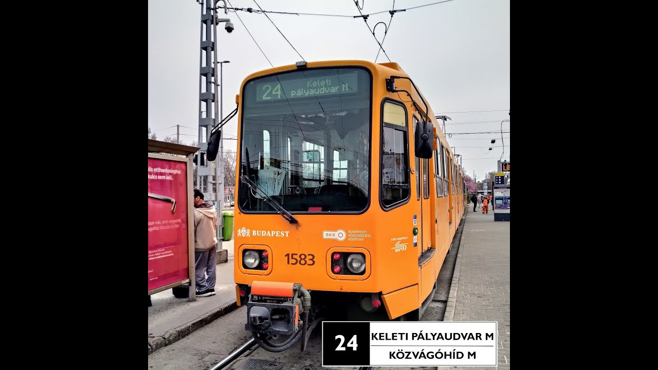 24 - Keleti pályaudvar M - Közvágóhíd H (TW6000)