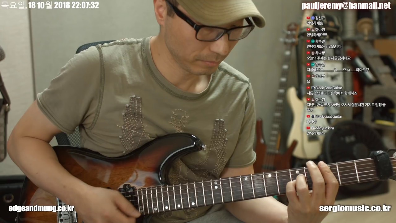cho pilsung's Guitar And Music TV-10월18일 닥치고 연주만 해봤습니다