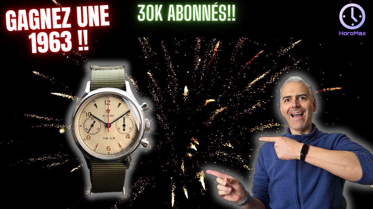 Gagnez une Red Star 1963 !! Concours 30K Abonn&eacute;s #Horomax