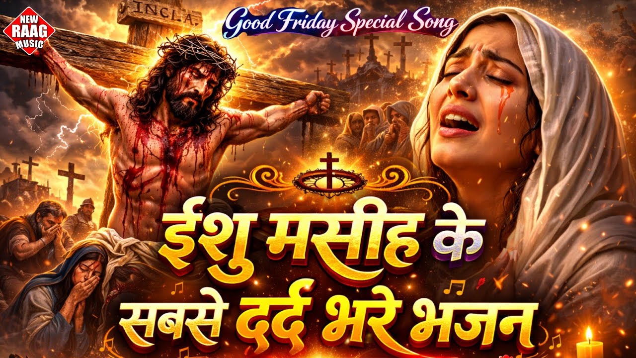 ✝️ Good Friday Special Hindi Song 2026 | ईशु मसीह का दर्द भरे भजन | Yeshu Masih Ka Nonstop Song 