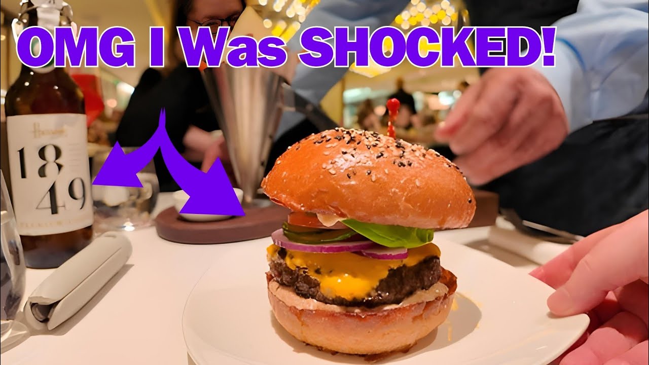 Reviewing Gordon Ramsay Burger in Harrods!
