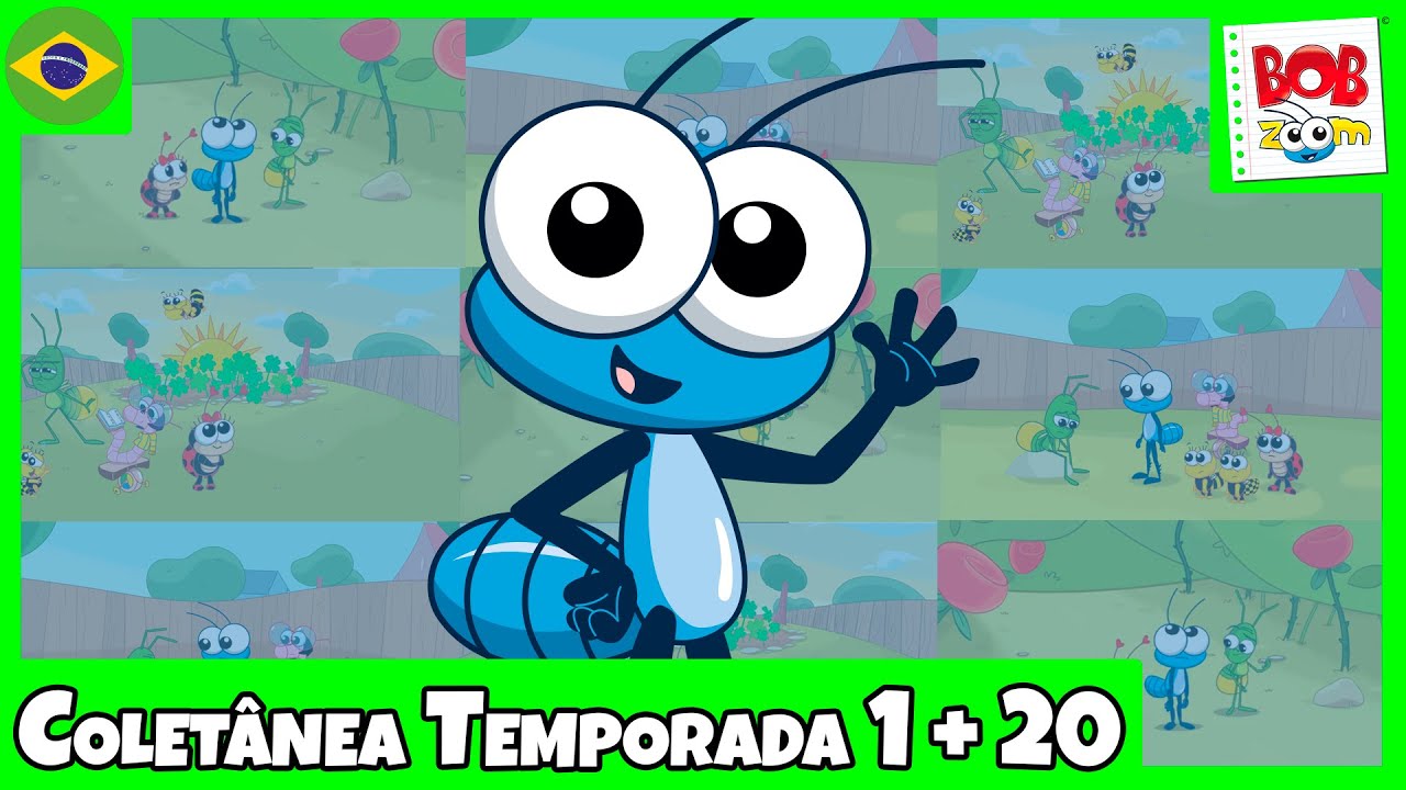 Bob Zoom Temporada 1 Completo | Vídeo Infantil Musical Oficial 