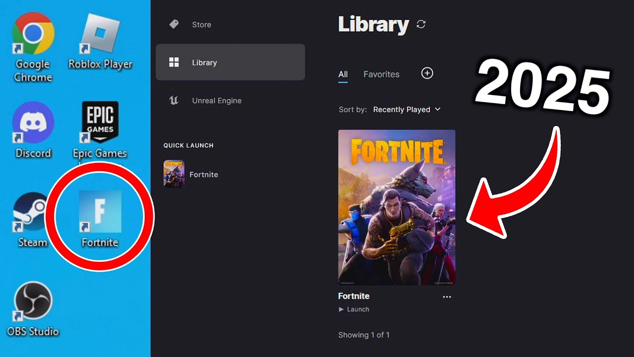 Как скачать Fortnite на ПК (простой способ) 2025