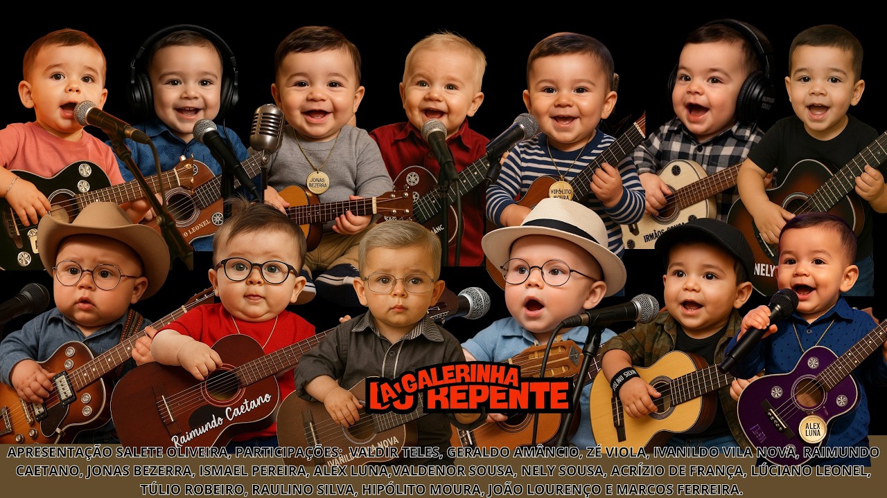 🎤 Galerinha do Repente | Abertura Oficial com Mestres do Repente Nordestino!