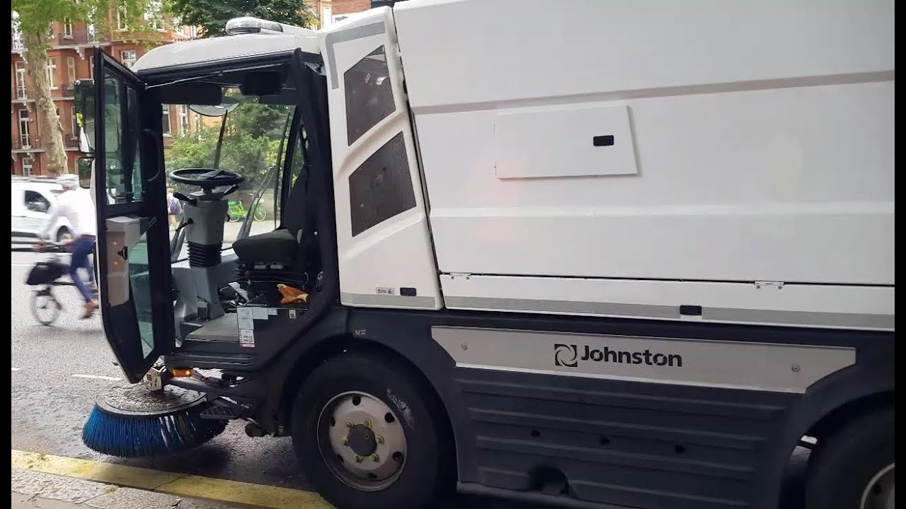 Keeping the Streets Clean with the Johnston | Mechanical Street Sweeper